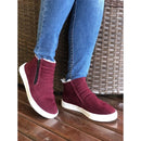 Bota Feminina de Inverno com Interior Peluciado