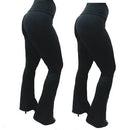 Calça Feminina Flare Flanelada Térmica com Cintura Alta