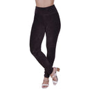 Calça Legging Feminina Flanelada de Veludo de Inverno