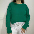 Cropped Feminino Fang com Manga Longa para Inverno