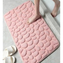 Kit 2 Tapetes Antiderrapantes Soft de Alta Absorção