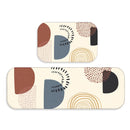 Kit 2 Tapetes Estampados para Cozinha Antiderrapante