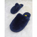 Kit com 2 Pantufas Unissex de Pelúcia Antiderrapante