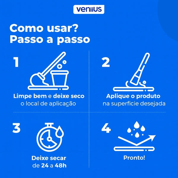 Selante Impermeável como Proteção Total contra Infiltrações e Vazamentos Veniius | 18 Litros