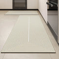 Tapete de Cozinha Absorvente Antiderrapante Listrado | StripeDry