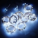 Varal de Luzes Led Impermeável para Decoração de Natal